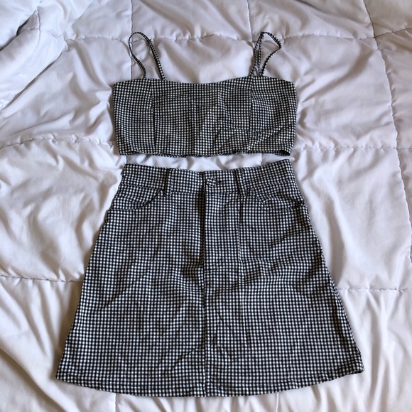 Brandy Melville Gingham Set - Picture 2 of 2